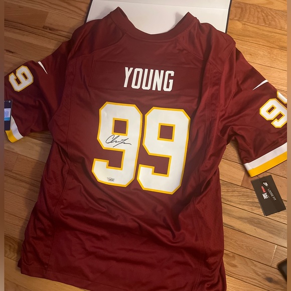 Chase Young Rookie Year Autographed Jersey (PRICE IS NEGOTIABLE)
